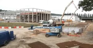 Chantier d'Extension usine rexam - Cathelain entreprise de construction dans les hauts-de-france